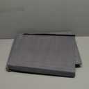 BALEINE Fabric Storage Bins with Lid, Collapsible Extra Large Storage Boxes Bins Baskets with Divider for Home Organizing (25"x13"x16", Grey)