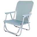 YSSOA Folding Beach Adults, Portable Heavy-Duty Chairs Made of High Strength 600D Oxford Fabric and Steel Frame for Outdoors, Camping, Picnic, BBQ, 1-Pack, Grey (FNCHARCAMP08GV1)
