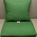 Arden Outdoor Deep Seat Cushion Set, 22 in x 24 in, Weather-Proof, Rain-Proof, Fade Resistant Patio Cushion Bright Moss Green Leala