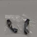 LokoCar 4AN PTFE Hose End Fitting 45 Degree For PTFE Hose Only Black 2Pcs