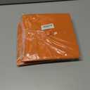 2 x Unisex Matte Preschool and Kindergarten Graduation Cap with Year Charm Tassel (Orange)