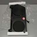 Elite Gourmet EDB-302BF Countertop Double Cast Iron Burner, 1500 Watts Electric Hot Plate, Temperature Controls, Power Indicator Lights, Easy to Clean, Black