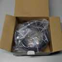 Automotive 25 Feet 3/8" Nylon Fuel Line Tubing Replacement Fuel Line Repair Kit 3/8 in (10mm)