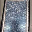 JIAONASHIJIA UV-Resistant Magnetic Metal Slab Case for 35pt PSA, BGS, CGC Graded Cards. High Alumina Glass, Multi-Point Magnetic Lock, Durable Metal Frame, Stackable Design. Silver