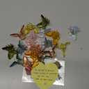 NAISIER Hair Claw Clips Jaw Clips 1.8 inch Clear Butterfly Hair Accessories for Girls and Women (Small Sized, 24 pack)