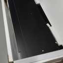 Smuxee Black Wall Cabinet, Small, 2-Door Medicine Cabinet with Adjustable Shelves, Over Toilet, For Kitchen and Laundry Rooms