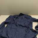 Women's Button Down T-Shirt Dress Casual High Low V Neck Loose Long Dress with Belts, M