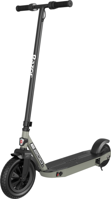 Razor E200 HD Electric Scooter - High-Torque Hub Motor, up to 13 MPH, Electric Scooter for Teens