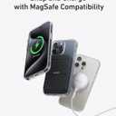 Anker for iPhone 15 Plus Case, Compatible with MagSafe, Military-Grade Protection, Yellowing Resistant, Scratch-Resistant Back, Magnetic Phone Case for iPhone 15 Plus Classic Series, Clear, A90H2