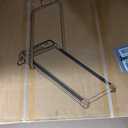 Foldable Treadmill with 7% Incline, 2.5HP Portable Under Desk Walking Pad with 0.6-7.5MPH, Handle, Remote and App Control, 265lbs Maximum Capacity for Home, Office (Black)