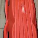 Slippery Racer Downhill Xtreme Flexible Adults and Kids Plastic Toboggan Snow Sled for up to 2 Riders with Pull Rope and Handles (3 PACK)