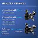 Set of 2 Front Lower Suspension Ball Joint K500103 Compatible with Honda CRV & Acura RDX 2007 2008 2009 2010 2011 2012 2013 2014 2015 2016 2017 2018