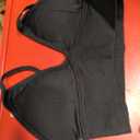 Athleta Pullover Women`s Black Sports Bra - Size Small