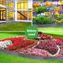 2 x 10ft Galvanized Steel Landscape Edging16.9" L x 5.5" H Galvanized Garden Edging with Bendable and Flexible DesignWeathering Rust Patina Finish(7-Pack)