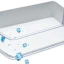UPGRADED DA97-12650A Door Shelf Basket Bin Compatible with Samsung RF260, RF261, RF263 - DA63-07104A, DA63-06963A, Samsung Refrigerator Door Shelf Bin Replacement