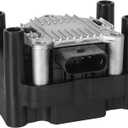 NPAUTO Ignition Coil Pack Compatible with 2.0 1998 1999 2000 2001 VW Beetle Golf, 1999 2000 2001 2011 2012 2013 2014 2015 Jetta S Base L4 2.0L Replacement for 032905106E C1319 UF277