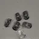 Partsam 5PCS Clear Lens Cab Marker Lights 264343CL White LED Clearance Top Roof Running Lights Assembly Compatible with F250 F350 F450 F550 Full LED Cab Roof Marker Light Kit 2017-2021 Super Duty