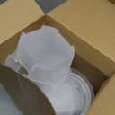 Self-Watering Pots for Indoor Plants with Deep Reservoir and High Drainage Holes for Outdoor Plants and Flowers, Bare Root Planter(4.72'', 5.91'', 7.09'', Clear, 9 Pcs)