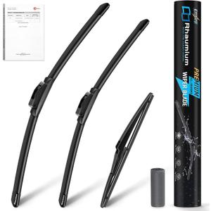 Wiper Blades 22"+21"+12", for Dodge Durango, Jeep Grand Cherokee