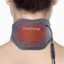 Neck Heating Pad, USB Wearable Heating Pad, Heated Neck Wrap for Comfortable Warmth, 3 Heat Auto-Off, Electric Thermal Brace, Small USB Warmer for Daily Use, Gift for Women Grandma, 16"-22"