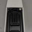 JTEMAN Cell Phone Stand with Bluetooth Speaker, HD Stereo Sound & Anti-Slip Base, Foldable Adjustable Desktop Phone Holder for Home Office, Cool Tech Gadgets Birthday Gifts for Men Women (Black)