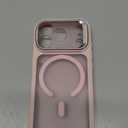 ESR for iPhone 17 Pro Case with Stand, Camera Control Cover Compatible with MagSafe, Military-Grade Drop Protection Magnetic Phone Case for iPhone 17 Pro, Frosted Bubblegum Pink