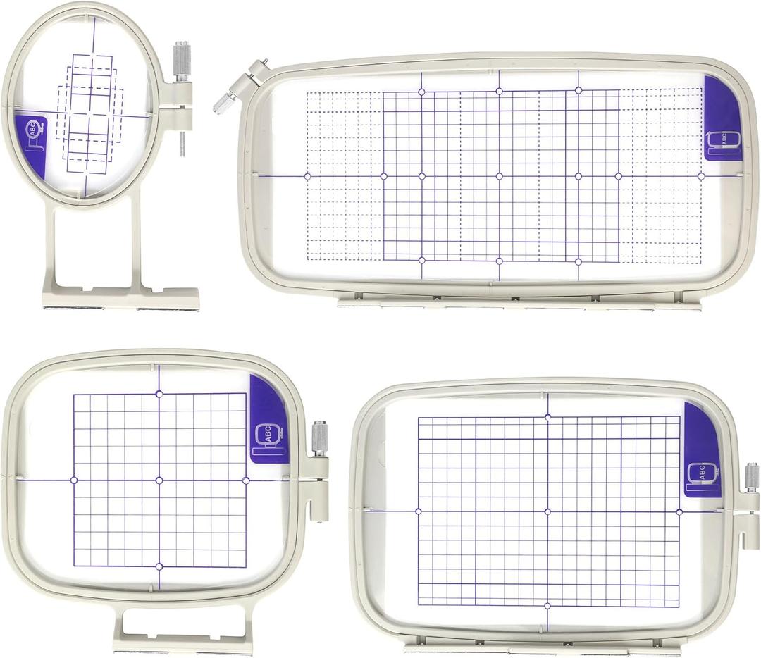 MagnaHoop Embroidery Hoops for Brother PE900 SE2000 PE800 SE1900 PE770 780D PE700 PC6500 Brother Innovis 1250 700 Babylock Embroidery Machine Hoop