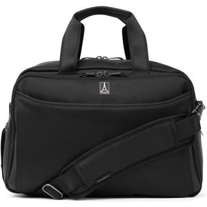 Travelpro Crew Classic Lightweight Softside Luggage, Underseat Travel Tote Bag, Men and Women, Black
