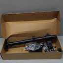 Ergear Monitor Mount for Most 13-32" Computer Screens up to 17.6lbs, Improved LCD LED Monitor Riser, Adjustable Height and Angle, Single Gaming Desk Mount Stand, Black, EGCM12