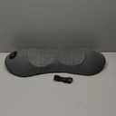 3-in-1 Back Massager with Heat & Vibration, Smooth Spine Triple Fusion Lumbar Support Pillow for Lower Back and Sciatica Pain Relief, Deep Tissue Relaxation for Bed or Office Chair