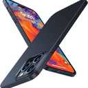 TORRAS Slim Fit Designed for iPhone 14 Pro Max Case 6.7 inch, Ultra-Thin 14 Pro Max Case 2022, Lightweight Hard PC Cover Phone Cases, Black, OriginFit