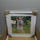 THREELOVE White 17x17 Frame with 13x13 Mat Opening Picture Frame -1PCS