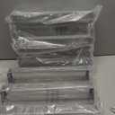 Auledio 2 Pack Spice Rack Organizer, 3 Tier Countertop Stand or Wall Mounted Storage Rack Hanging Shelf for Kitchen Cabinet, Cupboard, Pantry Door or Bathroom Shower Cosmetic  Chrome