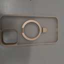 TORRAS Desert Titanium for iPhone 16 Pro Max Case, [Military Grade Drop Tested][Fit for MagSafe] [Builtin Stand] Translucent Slim Soft Edge Case for iPhone 16 Pro Max 6.9" 2024, Rose Gold