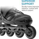 METROLLER Women Inline Skates Men Skates for Adult Female Male Adjustable Inline Skates for Teens Boys, X-Large - Adult