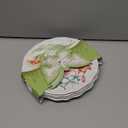 Lenox 856372 Butterfly Meadow Melamine 4-Piece Accent Plates, Lightweight Melamine Material