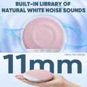 Sleep Pillow Speaker, 2026 New Bluetooth Pillow Speaker,Portable Bluetooth Under Pillow Speaker with White Noisefor Deep Sleeping, for Side Sleepers and Deep Sleep (No Charger (Blue)