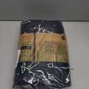 Molly Mutt Rocketman Dog Crate Cover, 100% Cotton Canvas Cover with 2 Roll-Up Panels, Ideal for Dog or Cat Crate, Durable, Washable, and Free of Harmful Chemicals, 42" x 28" x 31"