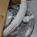 Baby Swing for Infants - Electric Portable Bluetooth Baby Rocker with 5 Speeds, 5-Point Harness, Remote Control, Timing & Music Speaker Max 20 Lbs (Gray)