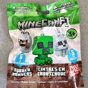 MINECRAFT Diamond Level ALEX Action Figure & Accessories BONUS 1 Rubber Hangers