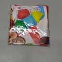 TONIFUL Carnival Toss Game Banner with 4 Bean Bags 6 Holes for Party, Indoor Outdoor Activities,Throwing Carnival Theme Party,Adults Birthday