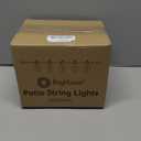 Brightown Outdoor String Lights, 50FT 25 G40 Bulbs Shatterproof Patio Lights, IP65 Waterproof Dimmable Hanging Connectable Globe LED Outdoor Lights for Backyard, Bistro, Porch, Deck, Balcony