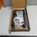 HOME VISION Heavy Duty Fixed TV Wall Mount for Most 32-86 Inch Flat TVs, Max VESA 600X400mm up to 165lbs Fits 16/18/24 Inch Wood Studs, Universal Low Profile Wall Mount TV Bracket, Space Saving HV8601