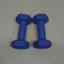 Amazon Basics Neoprene Dumbbell Hand Weights for Exercise and Muscle Toning 4LB 2pc