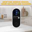 Combination-Explosive-Gas-Carbon-Monoxide-Detectors,4-in-1 Upgraded High-Sensitivity Sensor,Real-time Monitoring &Digital Display,Natural Gas Leak,Propane & CO Alarm Plug in for Home,RV,Apartment