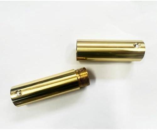 FRF FLAG Brass Flagpole Screw Joint for Wood Poles, Screw Joint for 1.37 Inch Diameter Oak Poles