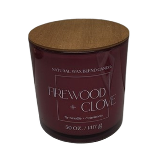 Glass Jar Candle 50 OZ