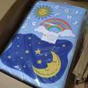 TODALE Foldable Baby Play Mat 50x50 Inch - Thick Padded Floor Mat for Crawling and Tummy Time - Non-Slip, Waterproof Portable Activity Mat for Playpens, Hard Floors & Travel - Animal & Number Patterns