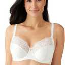 Wacoal Women's Side Note Full Figure Underwire Bra (40DDD, Egret)