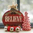 PATIKIL 2pcs Wrist Bells, Jingle Bells Ankle Bells Hand Bells Wrist Bells Bracelet Percussion Instruments Musical Rhythm Band with 5 Silvery Bells for Party Christmas, Blue